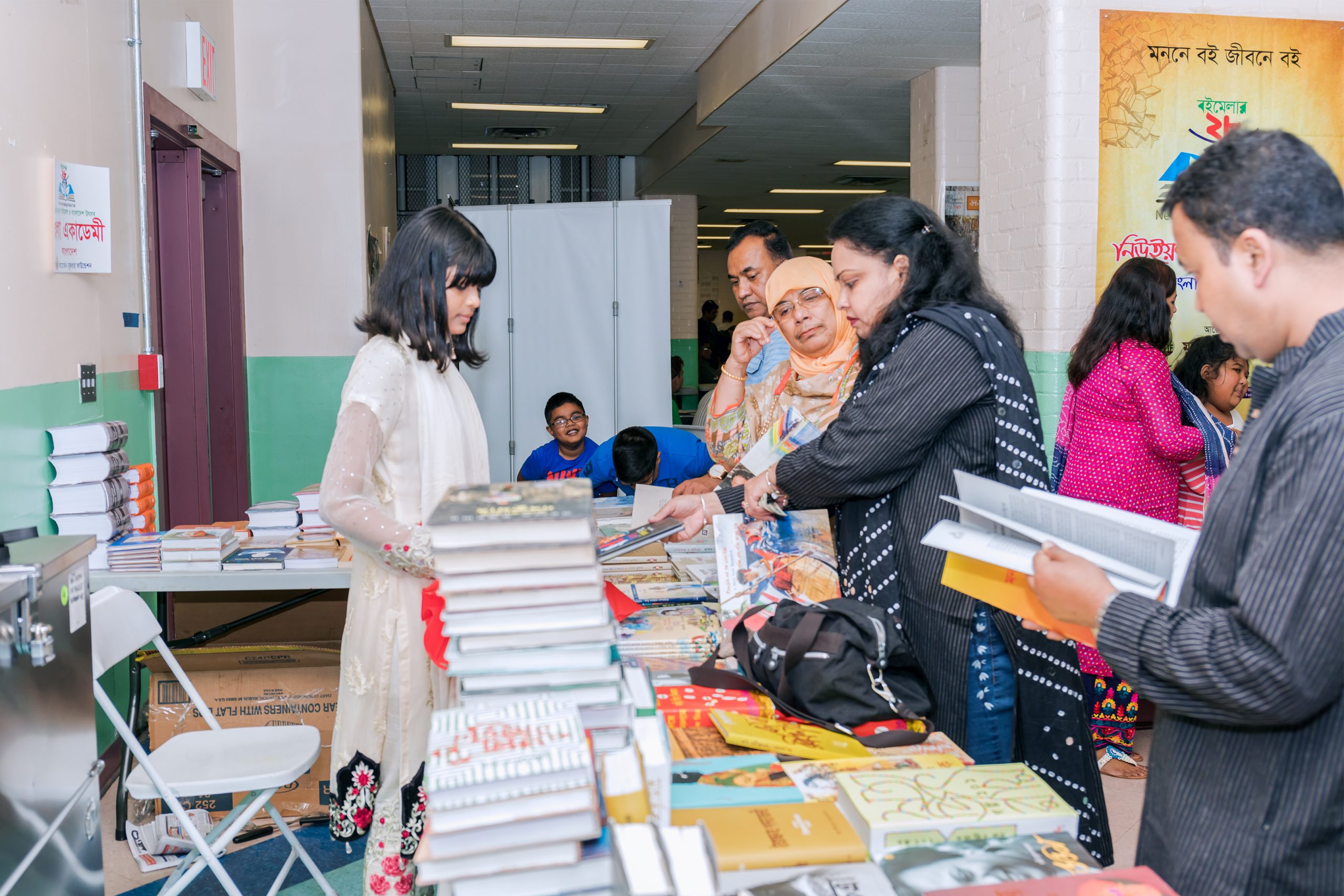 Bangla Academy Book Stall at the New York Bangla Boimela 2019